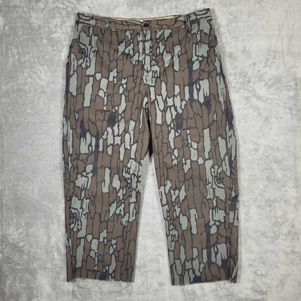 Vtg 80s Ocoee Trebark Camo Pants Mens 38x27 Hunting Shooting Retro Camouflage